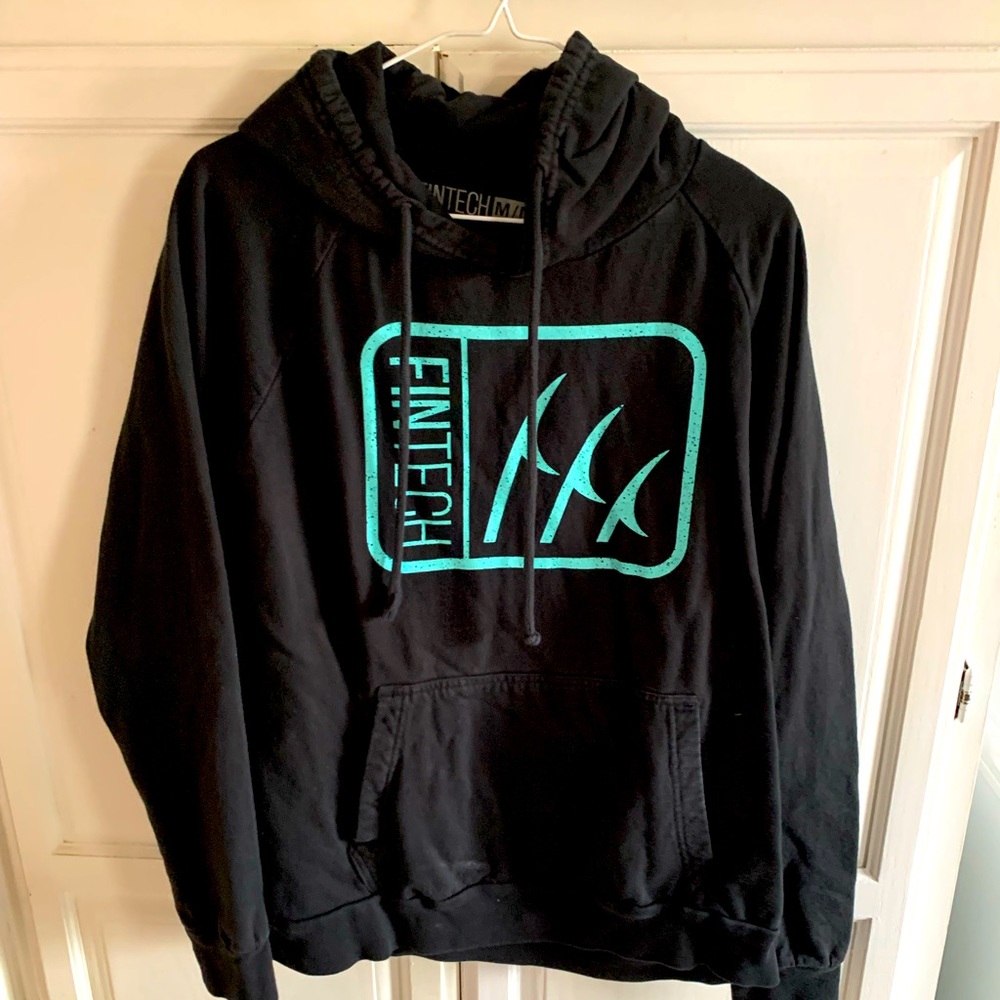 Fintech Long sleeve Medium Black Hoodie